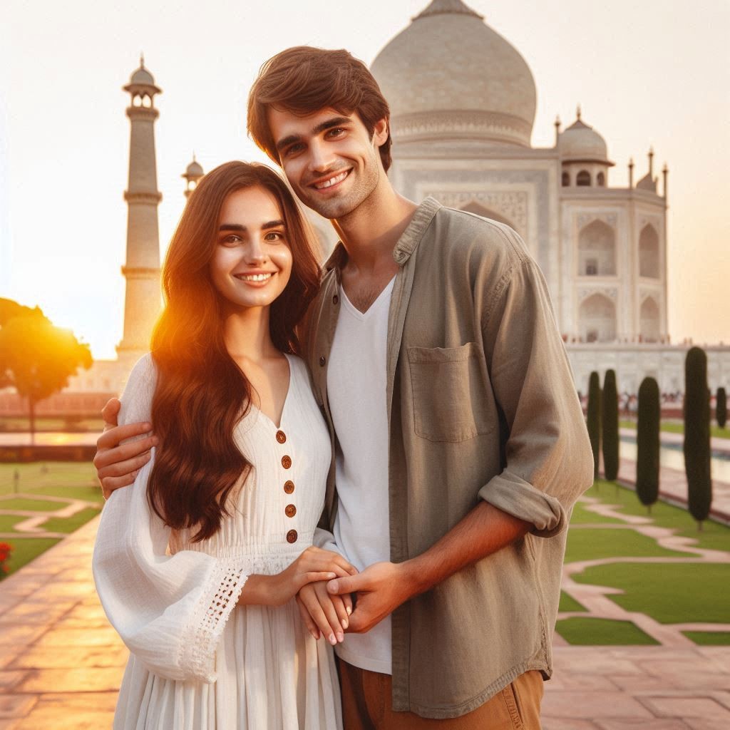 new indian wedding couple poses