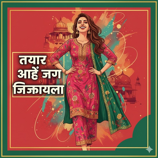 Marathi Mulgi Caption For Instagram Cute