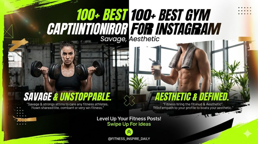 gym captions for instagram