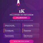 How to Get 1K Followers on Instagram in 5 Minutes