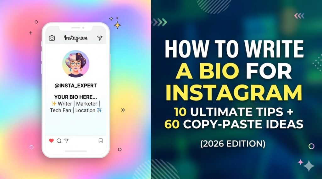 How to Write a Bio for Instagram
