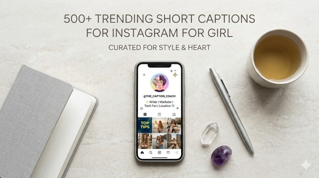Short Captions for Instagram for Girl